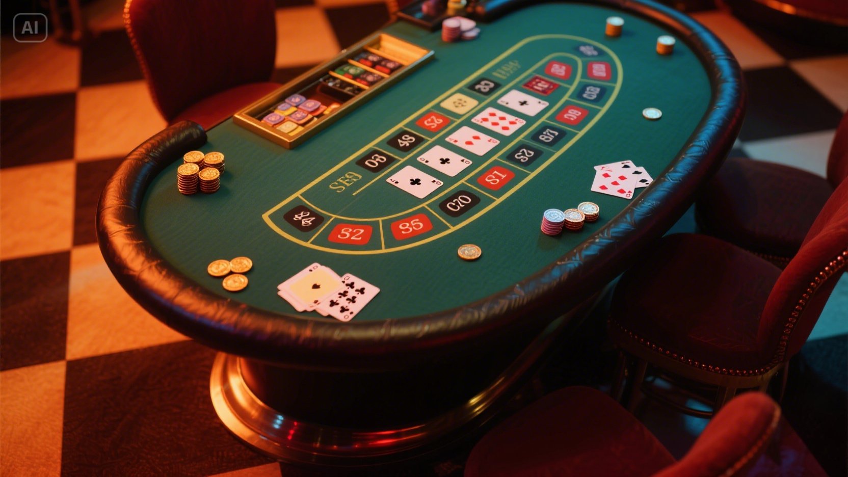 Casino Single Black Jack desktop and mobile interfaces
